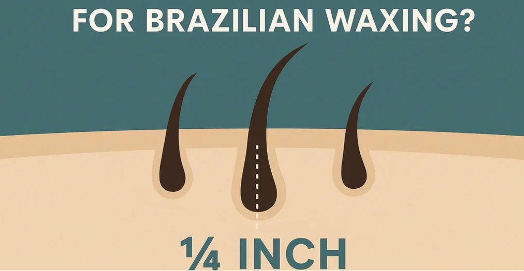 How much hair growth you need before a Brazilian wax